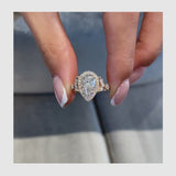 Jessie Engagement Ring 2.60 carat, 18K gold