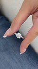 Arnira Ring 2.5 ct TCW , Solid Gold 14k