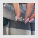 Flora Engagement Ring 2.35 Carat Yellow Gold