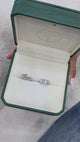 Diamond Hoop Earrings 5.6 ct White Gold