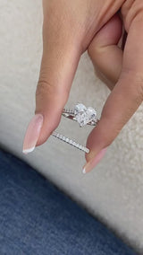 Ellun Diamond Set 2 Rings 3.8 ct TCW