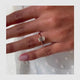 Aubrie Engagement Ring 1.1ct TCW, 14K Gold