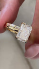 Aurelie Diamond Engagement Ring, 18K gold