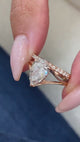 Anelise Engagement Ring 2.30 Carat Rose Gold