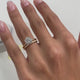Aubriella Bridal Set Rings Set 2.2ct TCW, 14K Gold