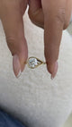 Rosavine Diamond Engagement Ring Yellow Gold 18k