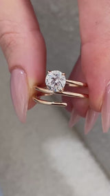 Elaris Diamond Engagement Ring Rose Gold