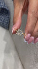 Clara Engagement Ring 2.5ct TCW, 14K Gold