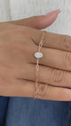 Diamond Chain Bracelet 0.7 ct Rose Gold