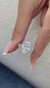 Marlette Diamond Set 2 Rings 4.8 ct TCW