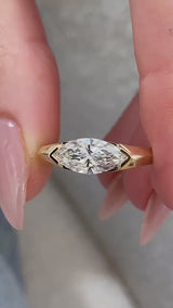 Orrélia Diamond Engagement Ring Rose Gold