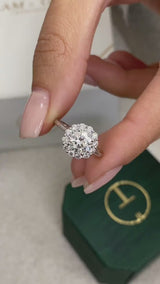 Alani Engagement Ring 1.4ct TCW, 14K Gold