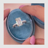 Naya Engagement Ring 5.2ct TCW, 14K Gold