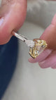 Honorine Engagement Ring 2.30 Carat Two-Tone Gold