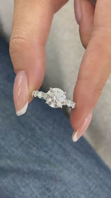 Thalure Diamond Engagement Ring, 14K Gold