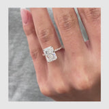 Bexley Engagement Ring 3.35 Carat Two-Tone Gold