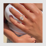 Morena Engagement Ring 2.82 Carat White Gold