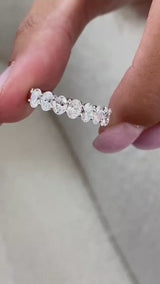 Diamond Ring 1.81 Carat White Gold 14K
