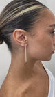 Diamond Drop Earrings 1.4 ct Yellow Gold