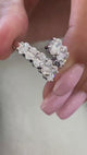 Diamond Ring 3.37 Carat White Gold 14K