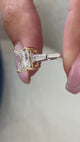 Gertrude Engagement Ring 3.30 Carat Two-Tone Gold