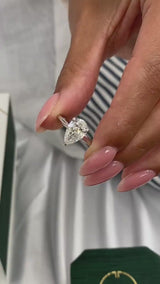 Mavis Engagement Ring 2ct TCW, 14K Gold