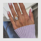 Amelie Engagement Ring 3.60 Carat Yellow Gold