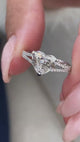 Calli Engagement Ring 1.6ct TCW, 14K Gold