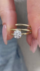 Éclavine Diamond Engagement Ring Yellow Gold