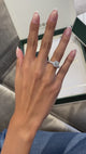 Avalynn Engagement Ring 4ct TCW, 14K Gold