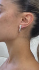 Diamond Drop Earrings 1.2 ct White Gold