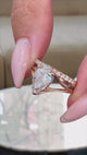 Anelise Engagement Ring 2.30 Carat Rose Gold