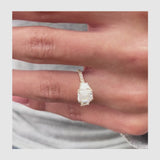 Jovie Engagement Ring 2 Carat Yellow Gold