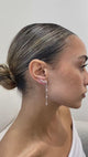 Diamond Drop Earrings 1.4 ct White Gold