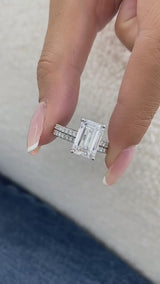 Vianelle Diamond Set 2 Rings 4.9 ct TCW