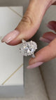 Gaya Engagement Ring 5.50 Carat White Gold