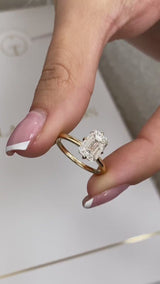 Saylor Ring 2 ct TCW , Solid Gold 14k