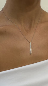 Diamond Pendant Necklace 0.3 ct White Gold