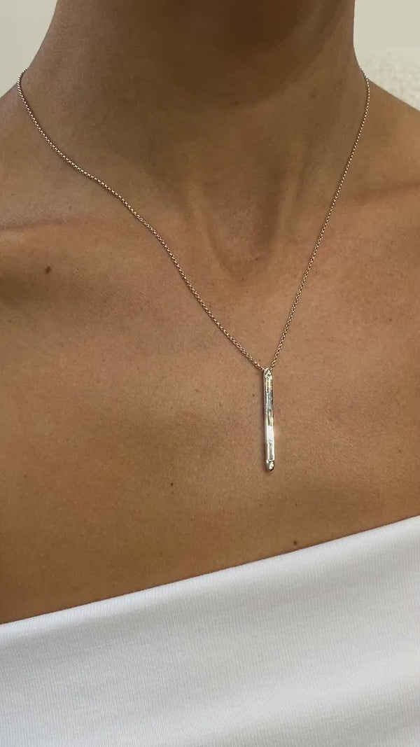 Diamond Pendant Necklace 0.3 ct White Gold