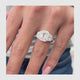 Alin Engagement Ring 2.50 Carat White Gold