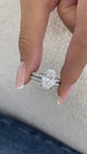 Cordelia Ring 4.8 ct TCW , Solid Gold 14k