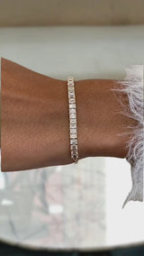 Diamond Tennis Bracelet 2.6 ct Yellow Gold