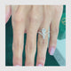 Estelle Engagement Ring 1.4ct TCW, 14K Gold
