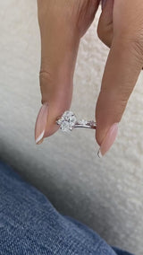 diamond hoop earrings