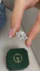 Gael Engagement Ring 7.80 Carat White Gold