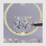 Paulina Engagement Ring 5.3ct TCW, 14K Gold
