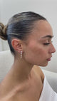 Diamond Drop Earrings 1.75 ct TCW, White Gold