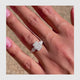Kayla Engagement Ring 2.50 Carat White Gold