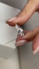 Amira Engagement Ring 1.7ct TCW, 14K Gold