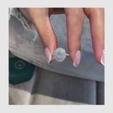 Briana Engagement Ring 1.10 Carat White Gold